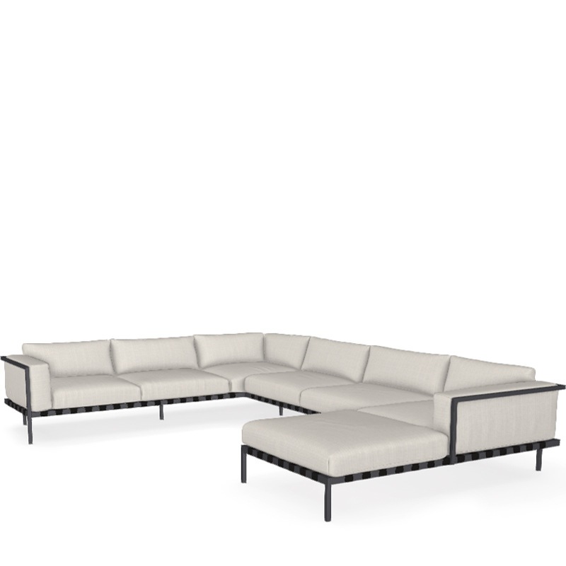 Tribù NATAL ALU SOFA New Kombination 6