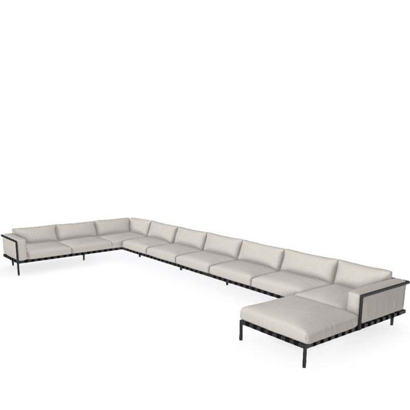 Tribù NATAL ALU SOFA New Kombination 9