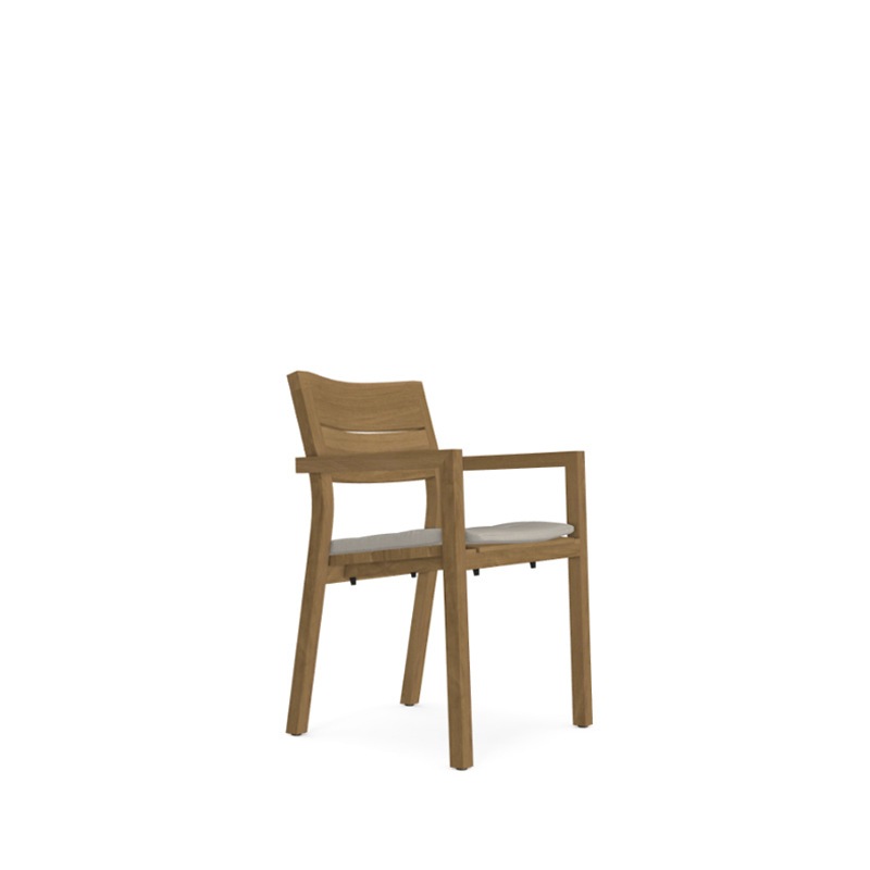 kos teak armlehnstuhl produktbild