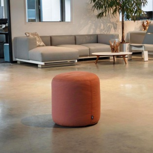Tribù Outdoor Pouf Ø 45 cm,...