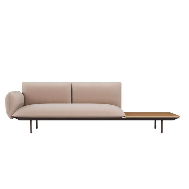 Schutzhülle für Senja 2-Sitzer Endelement mit Tischablage Standardtiefe