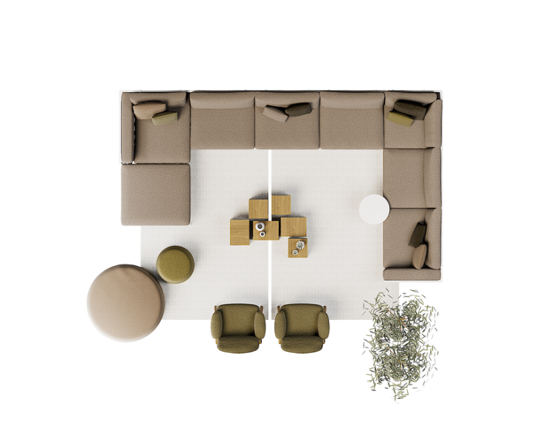 Schutzhülle für NATAL ALU SOFA Kombination 7